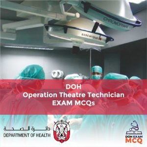 DOH Operation Theatre Technician Exam MCQs