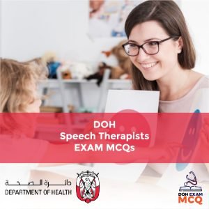 DOH Speech Therapist Exam MCQs