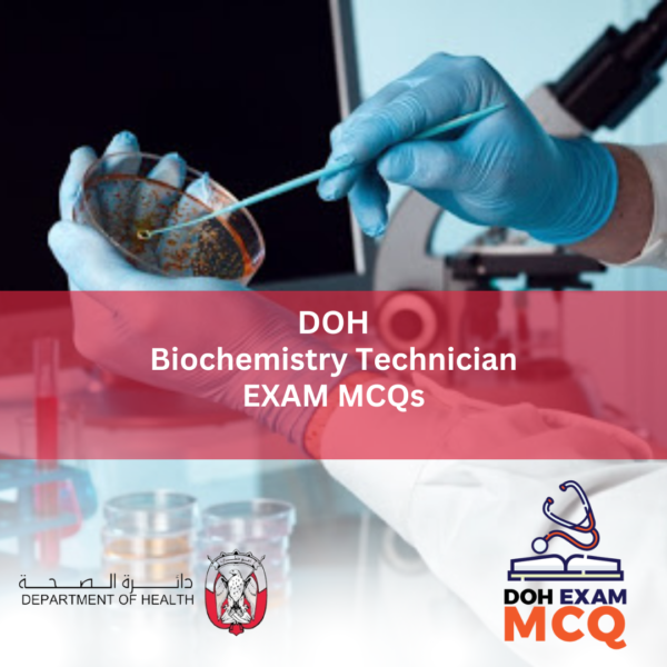 DOH Biochemistry Technician Exam MCQs