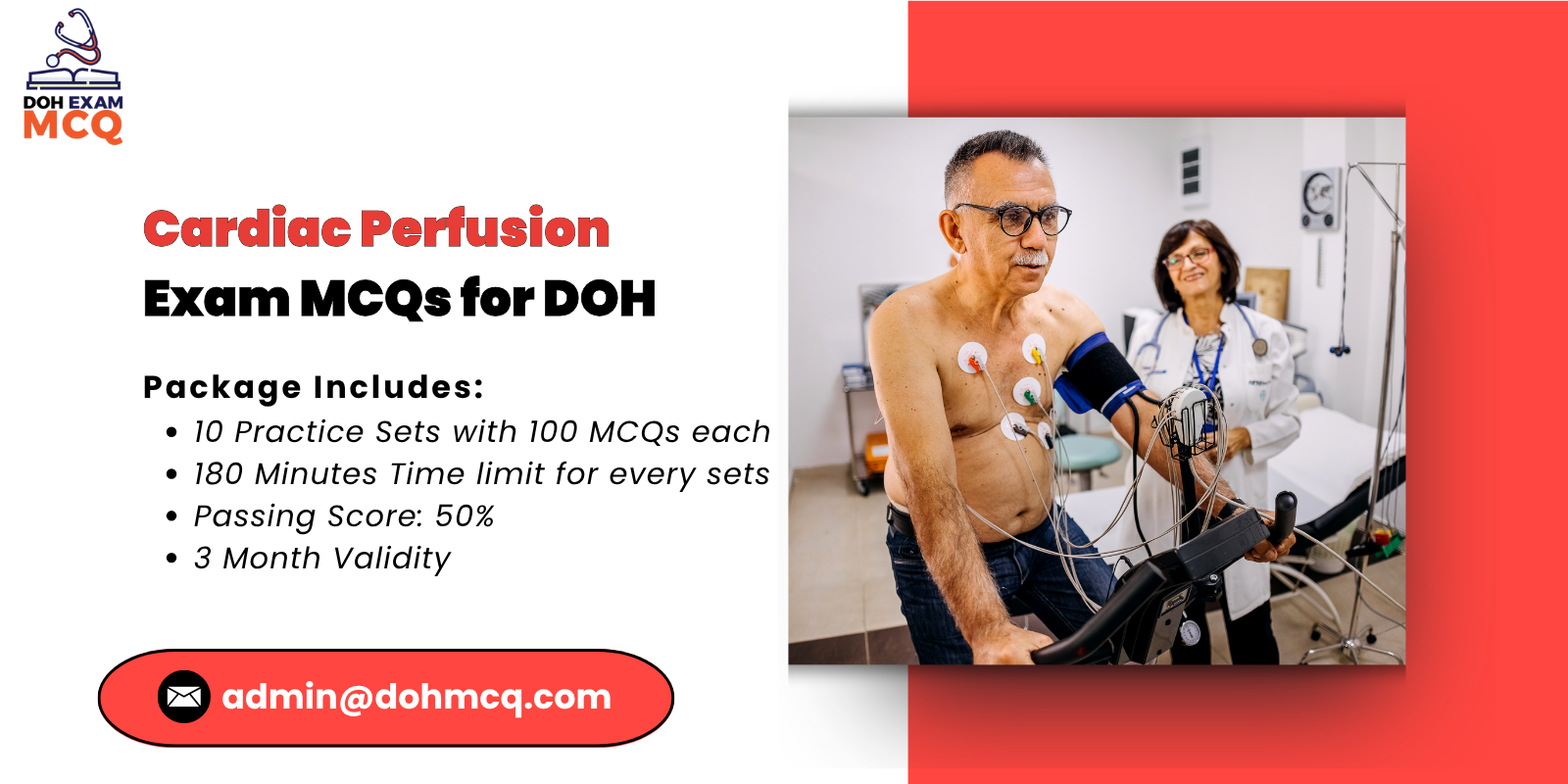 Cardiac Perfusion Exam MCQs for DOH