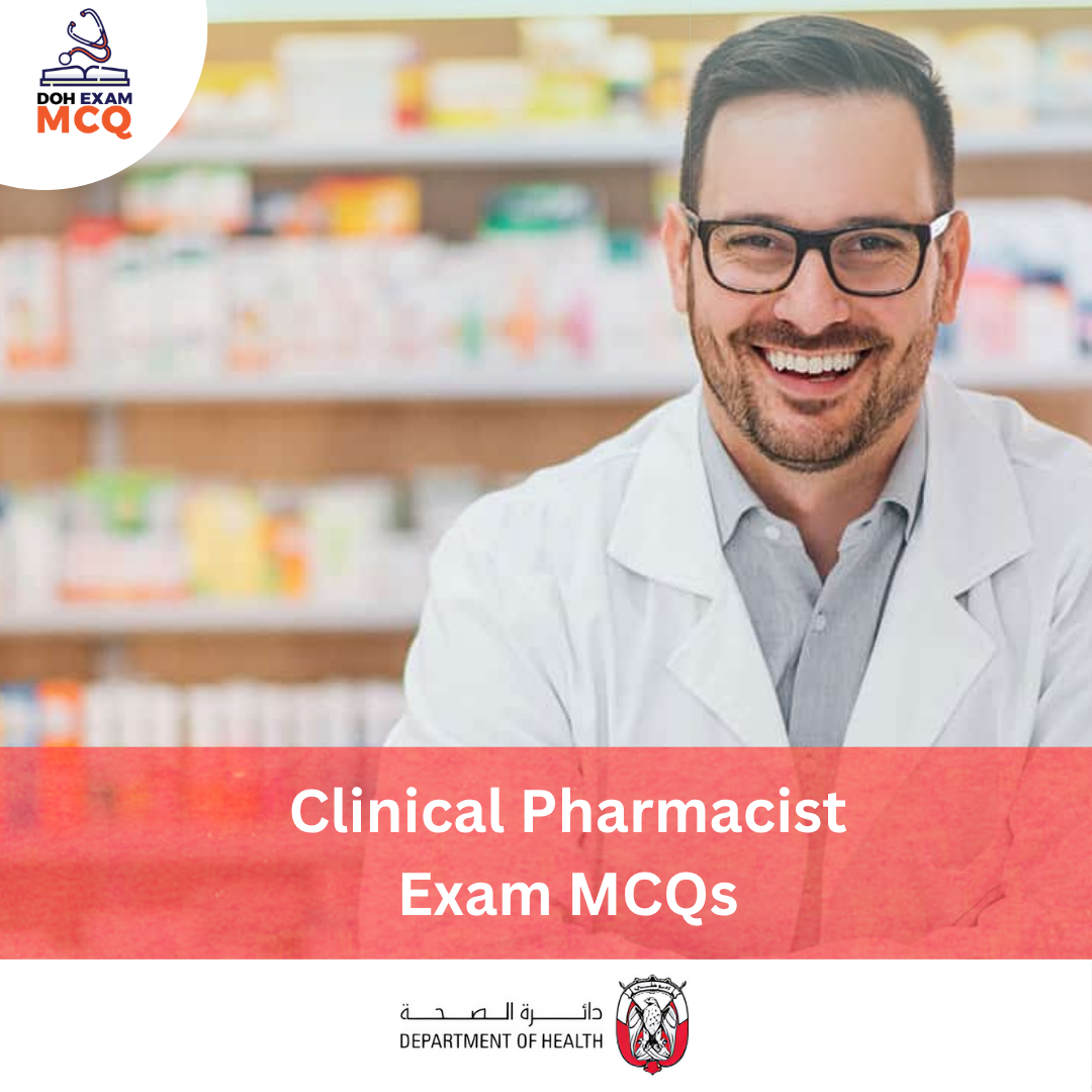 DOH Clinical Pharmacist Exam MCQs