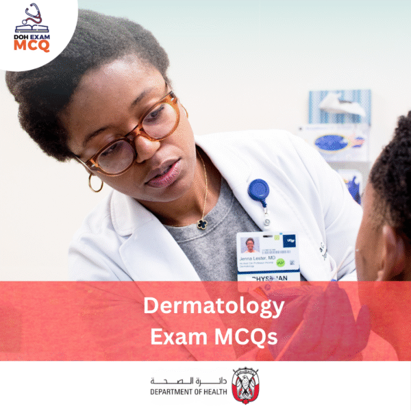 DOH Dermatology Exam MCQs