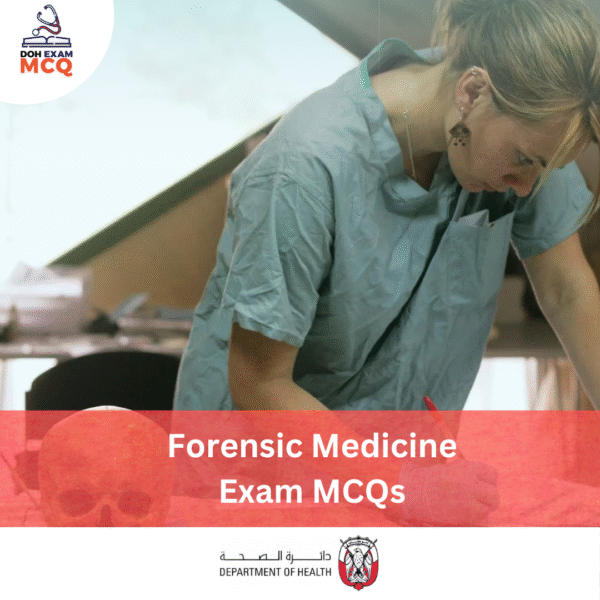 DOH Forensic Medicine Exam MCQs