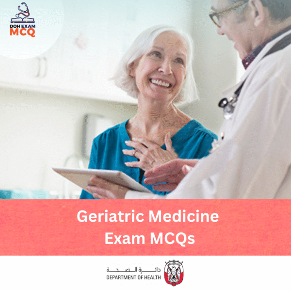 DOH Geriatric Medicine Exam MCQs