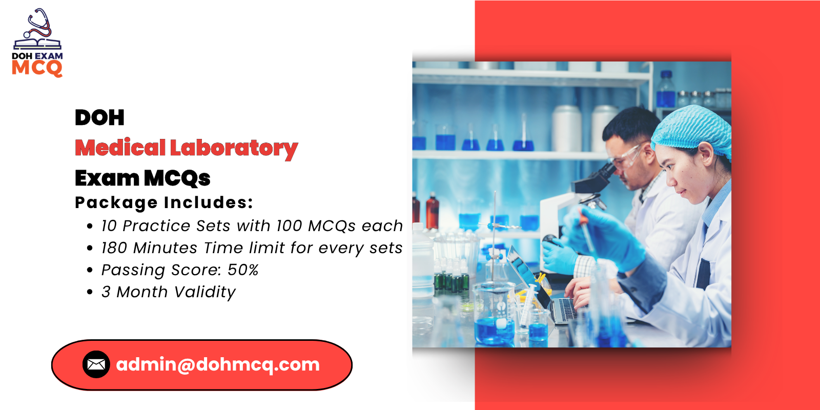 DOH Medical Laboratory Exam MCQs