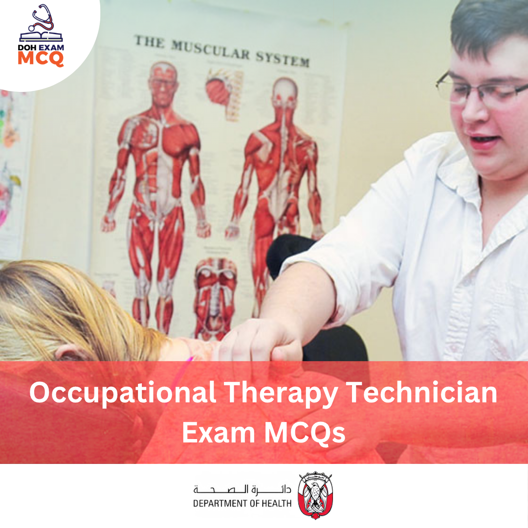 DOH Occupational Therapy Technician Exam MCQs