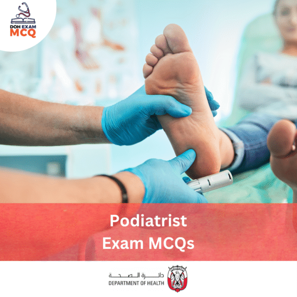 DOH Podiatrist Exam MCQs