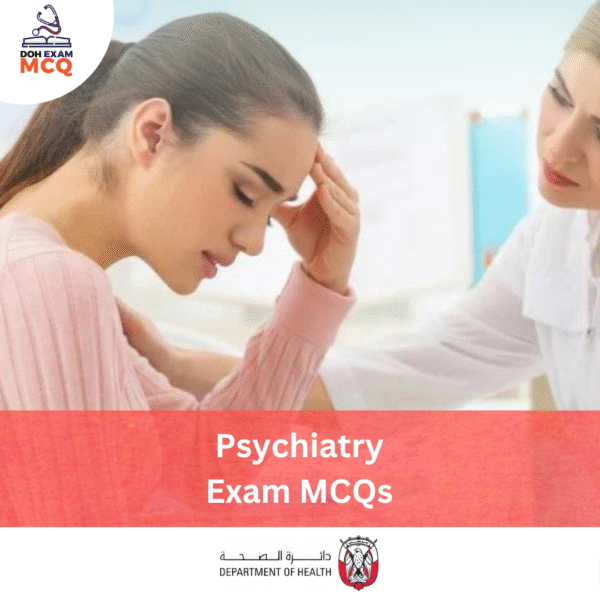 DOH Psychiatry Exam MCQs
