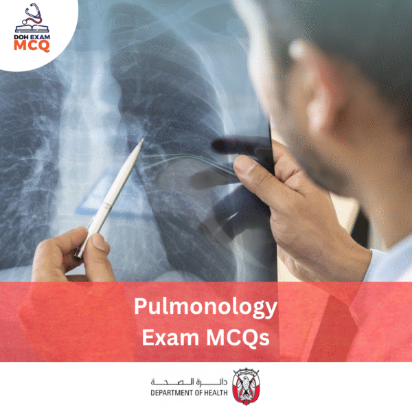 DOH Pulmonology Exam MCQs