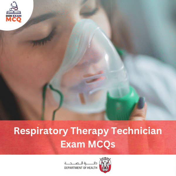 DOH Respiratory Therapy Technician Exam MCQs
