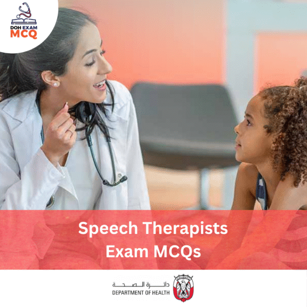 DOH Speech Therapist Exam MCQs
