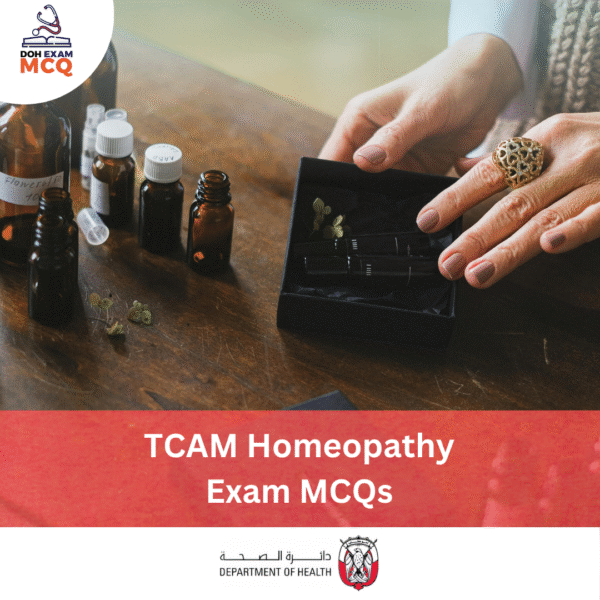 DOH TCAM Homeopathy Exam MCQs