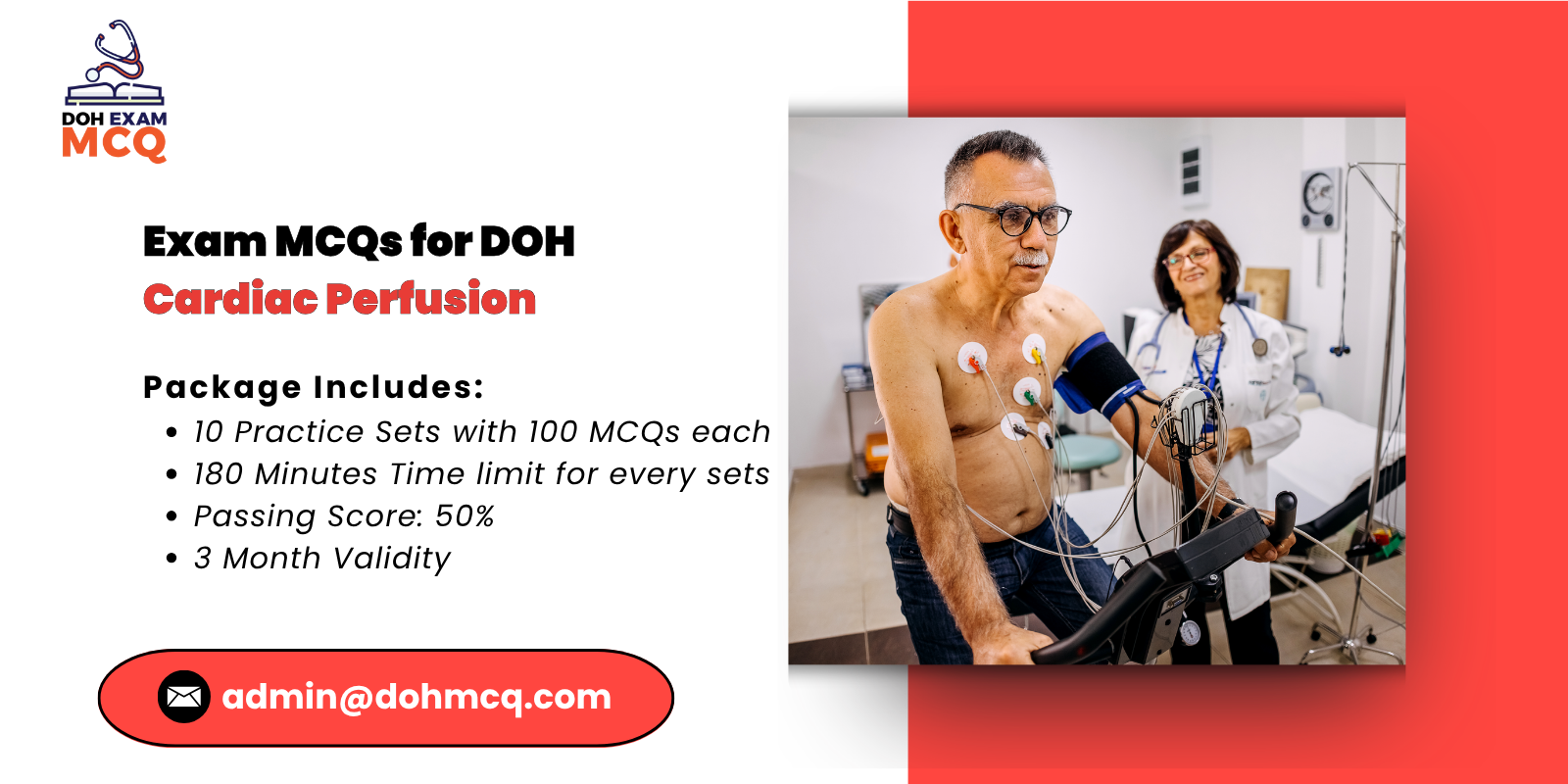 Exam MCQs for DOH Cardiac Perfusion