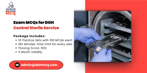 MCQs for DOH Central Sterile Service