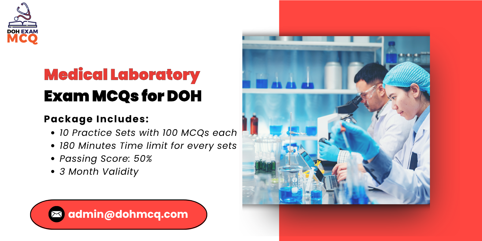 Medical Laboratory Exam MCQs for DOH