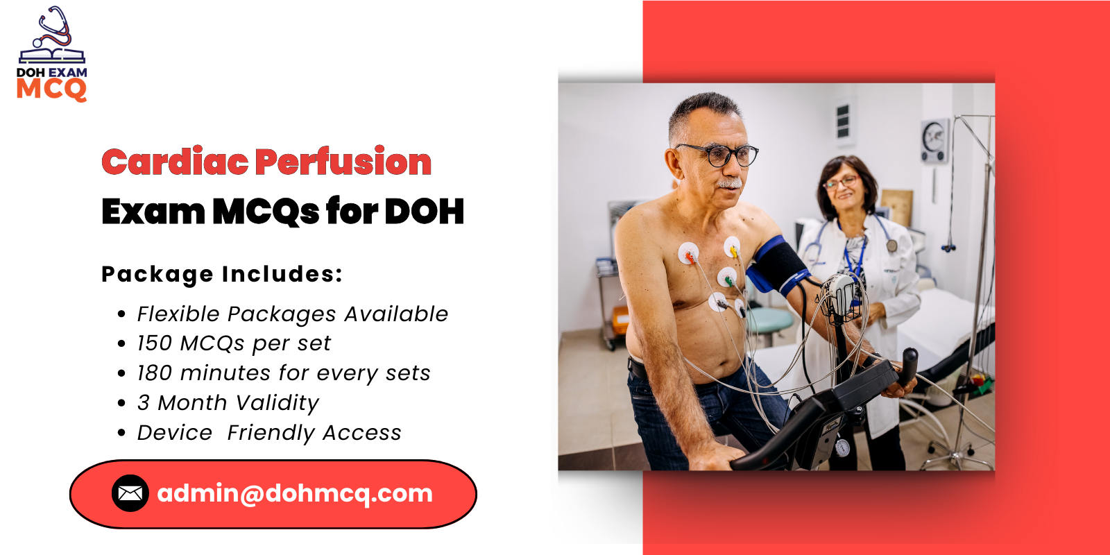 Cardiac Perfusion Exam MCQs for DOH