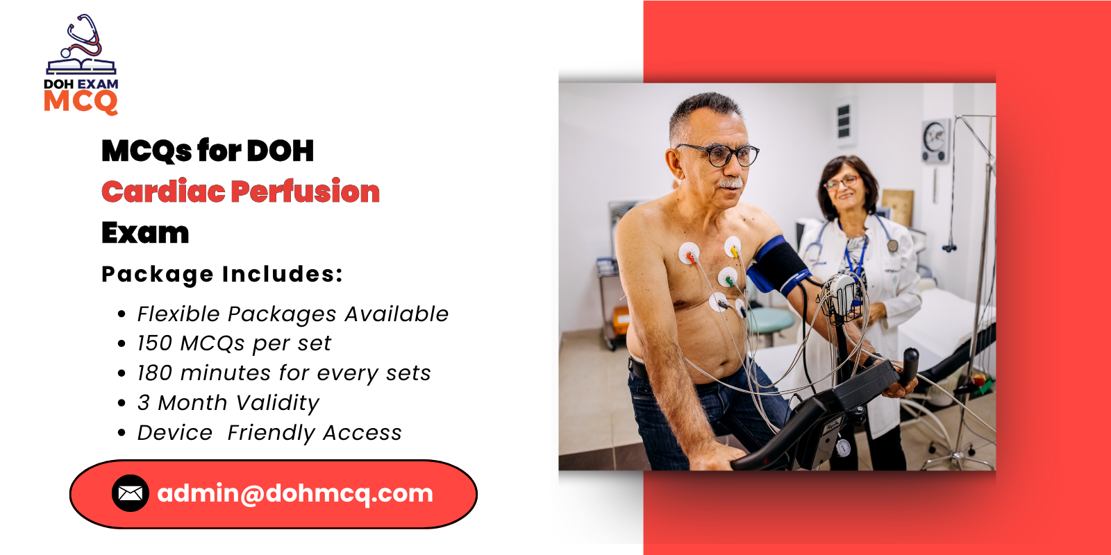 MCQs for DOH Cardiac Perfusion Exam