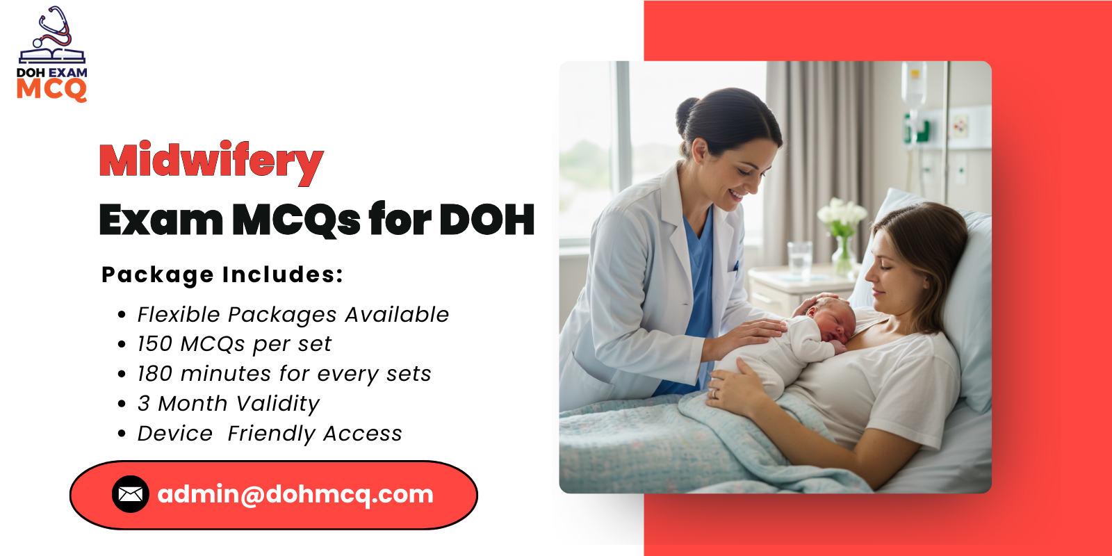 Midwifery Exam MCQs for DOH